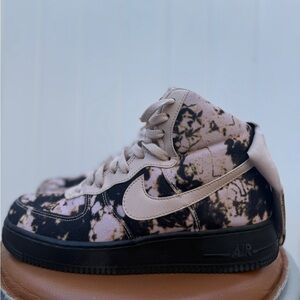 Nike Air Force AF1 Acid wash bleach